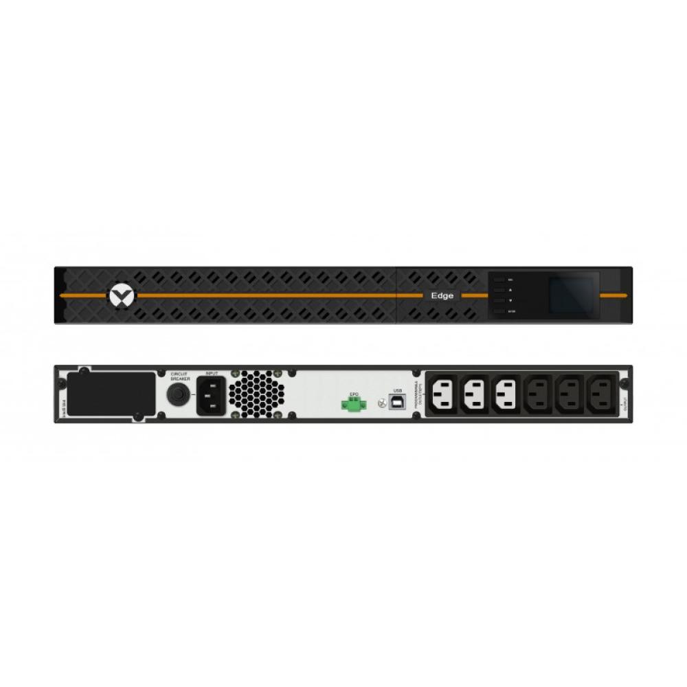 Vertiv - Liebert SAI EDGE – SAI de montaje en rack line interactive 1U de 1000 VA 900 W 230 V, factor de potencia de 0,9