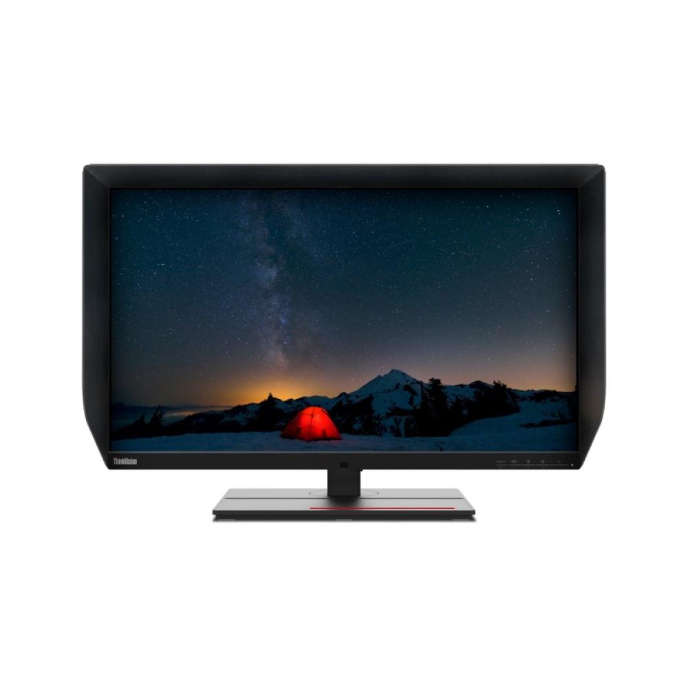 Lenovo - ThinkVision P27u-20 pantalla para PC 68,6 cm (27") 3840 x 2160 Pixeles 4K Ultra HD LED Negro