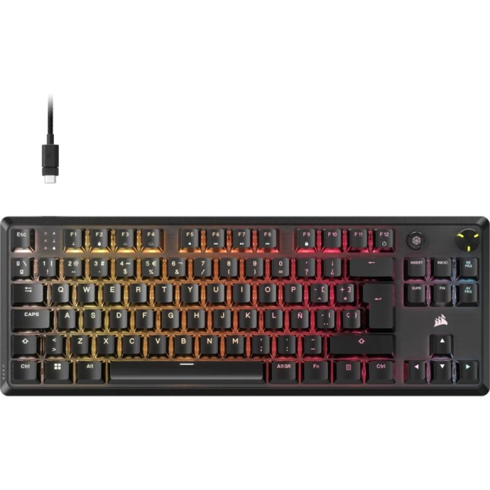Corsair - K70 CORE TKL teclado Juego USB QWERTY Español Negro