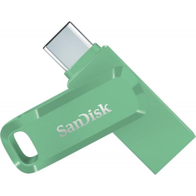 SanDisk - Ultra Dual Drive Go USB 128GB unidad flash USB USB Type-A / USB Type-C 3.2 Gen 1 (3.1 Gen 1) Verde