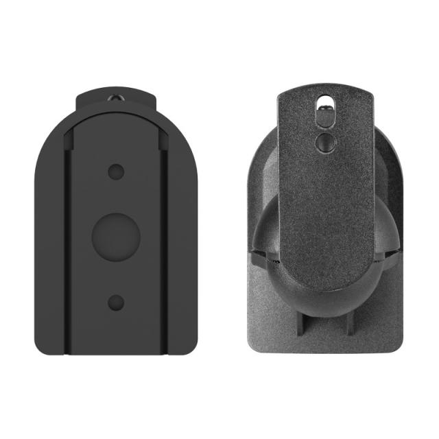 AISENS - Soporte Universal De Pared Giratorio E Inclinable Para Altavoces, Negro - SPK06U-423