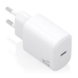 AISENS - Cargador GaN 30W, 1xUSB-C PD3.0, Blanco - A110-0975