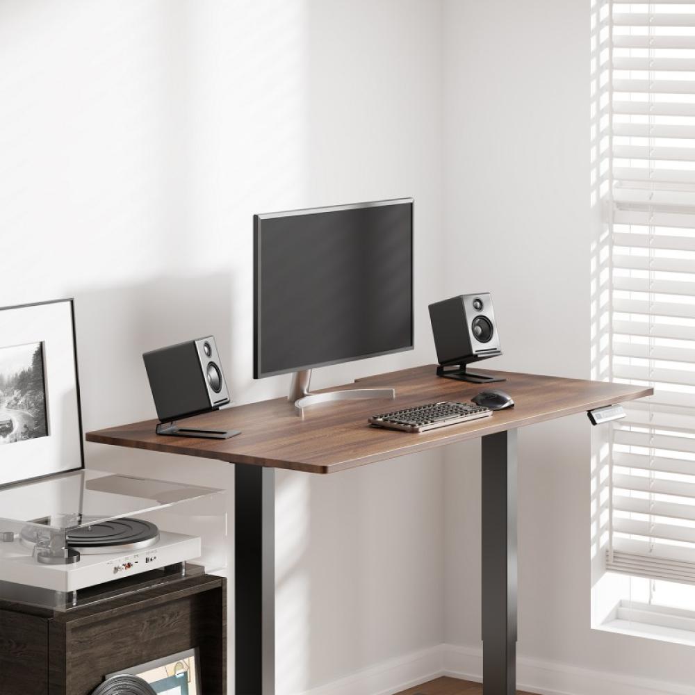 AISENS - Soporte Universal De Sobremesa Para Altavoces, Negro - SPK08U-427