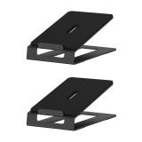 AISENS - Soporte Universal De Sobremesa Para Altavoces, Negro - SPK08U-427