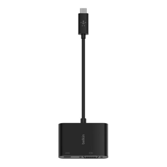 Belkin - AVC001BTBK base para portátil y replicador de puertos USB 3.2 Gen 1 (3.1 Gen 1) Type-C Negro