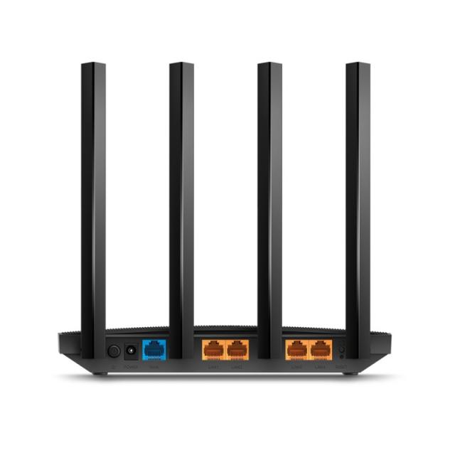 TP-Link - Archer C80 router inalámbrico Gigabit Ethernet Doble banda (2,4 GHz / 5 GHz) Negro