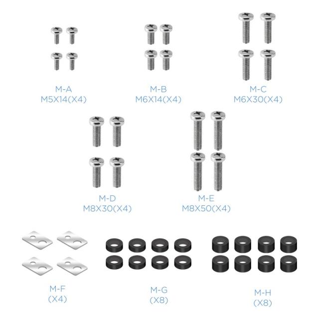 TooQ - DB3265F-B soporte para TV 165,1 cm (65") Negro