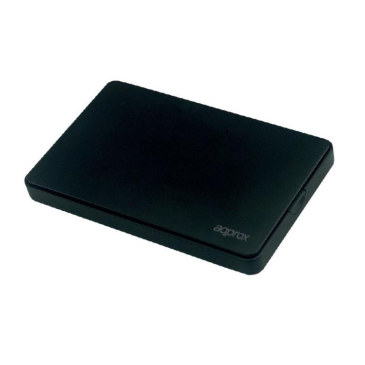 Approx - APPHDD200B caja para disco duro externo 2.5" Caja de disco duro (HDD) Azul