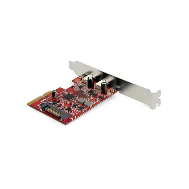 StarTech.com - Tarjeta Adaptadora PCI Express de 2 Puertos USB-C 3.2 Gen 2 10Gbps
