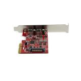 StarTech.com - Tarjeta Adaptadora PCI Express de 2 Puertos USB-C 3.2 Gen 2 10Gbps