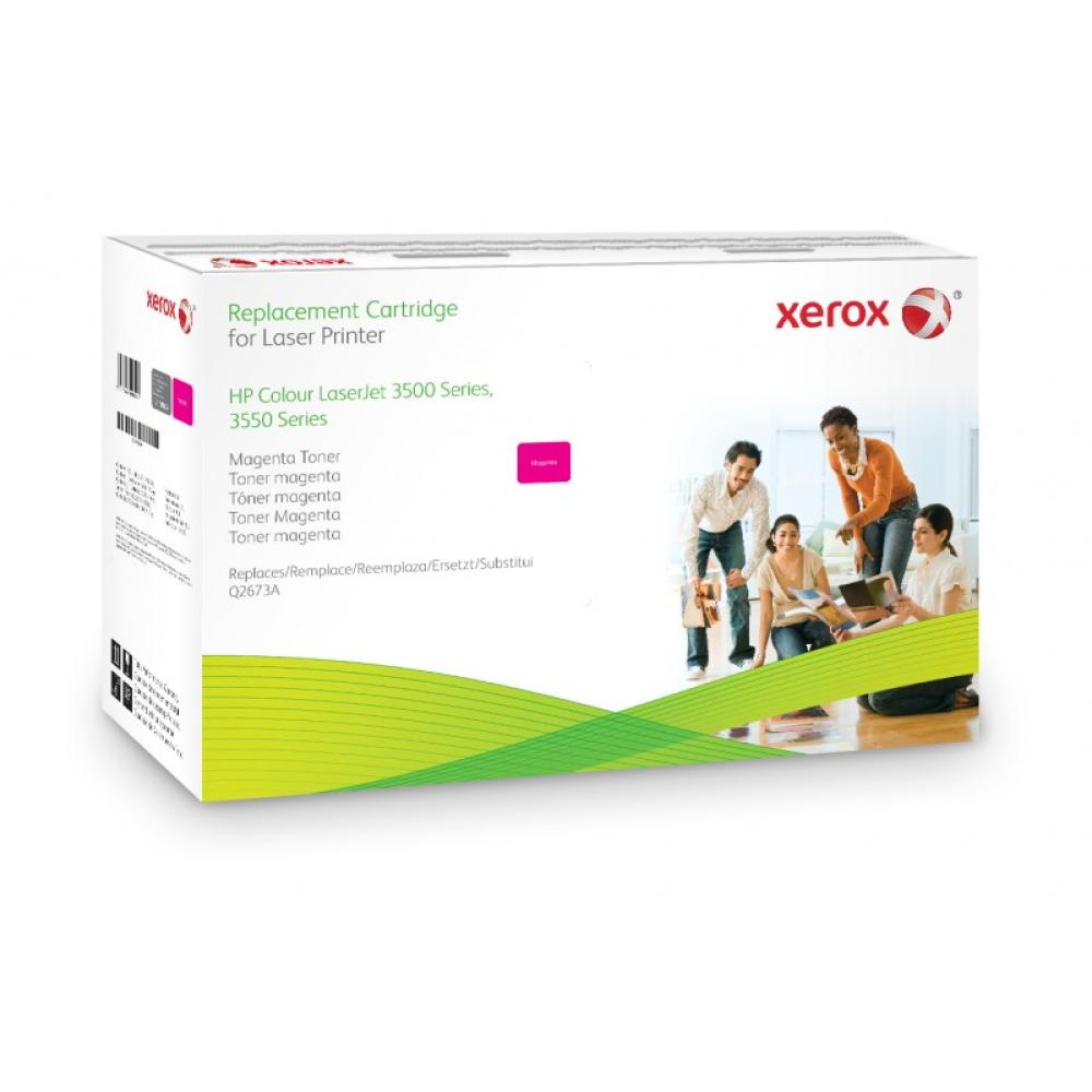 Xerox - Cartucho de tóner magenta. Equivalente a HP Q2673A. Compatible con HP Colour LaserJet 3500, Colour LaserJet 3550