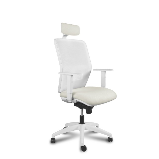 Silla Kerry White Con Cabezal