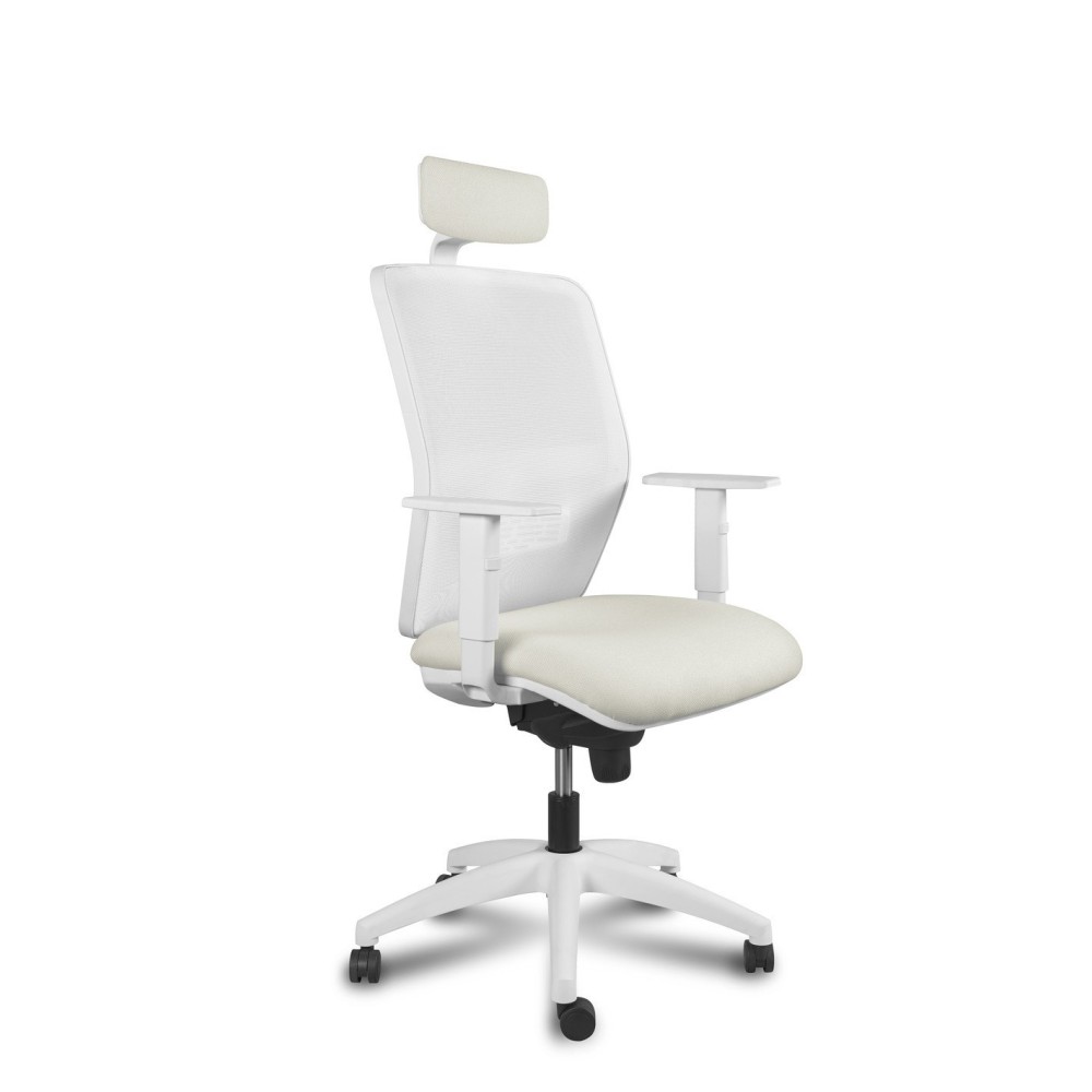 Silla Kerry White Con Cabezal