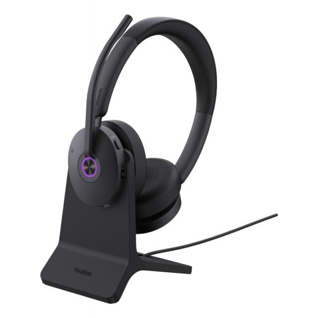 Yealink - BH74 + Stand Teams USB-C/A Auriculares Inalámbrico Diadema Oficina/Centro de llamadas USB Type-C / USB Type-A Bluetoot