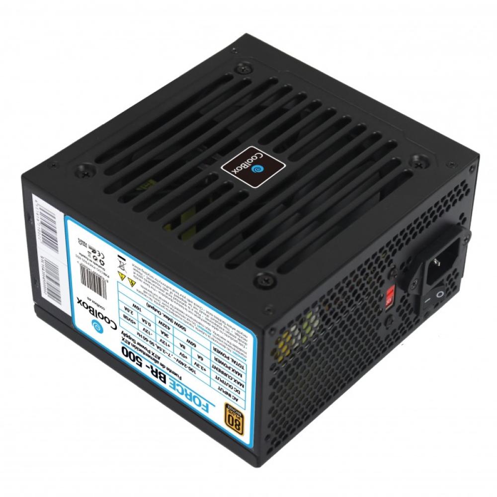 CoolBox - FUENTE DE ALIMENTACION ATX FORCE-BR 500W 80+ BRONZE RETAIL (100V-240V)