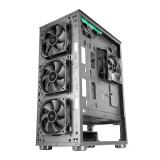 Mars Gaming - MC-PRO2, Torre Profesional E-ATX, Sistema CPU Freezer, 5 Ventiladores Ultra-silenciosos y Frontal Metal-Mesh, Colo