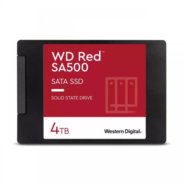 SanDisk - Red WD SA500 4 TB 2.5" Serial ATA III 3D NAND