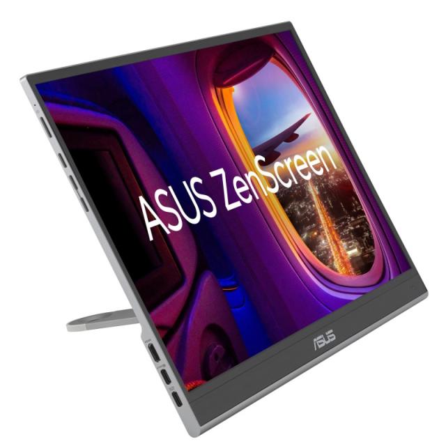 ASUS - ZenScreen MQ16AHE pantalla para PC 39,6 cm (15.6") 1920 x 1080 Pixeles Full HD OLED Plata