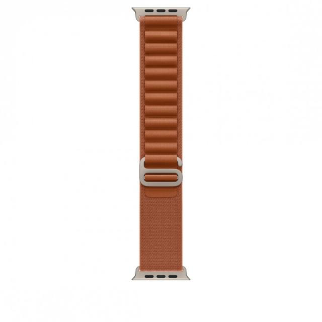 Apple - MFTC4ZM/A Accesorios para dispositivos vestibles inteligentes Grupo de rock Marrón Titanio, Poliéster, Spandex