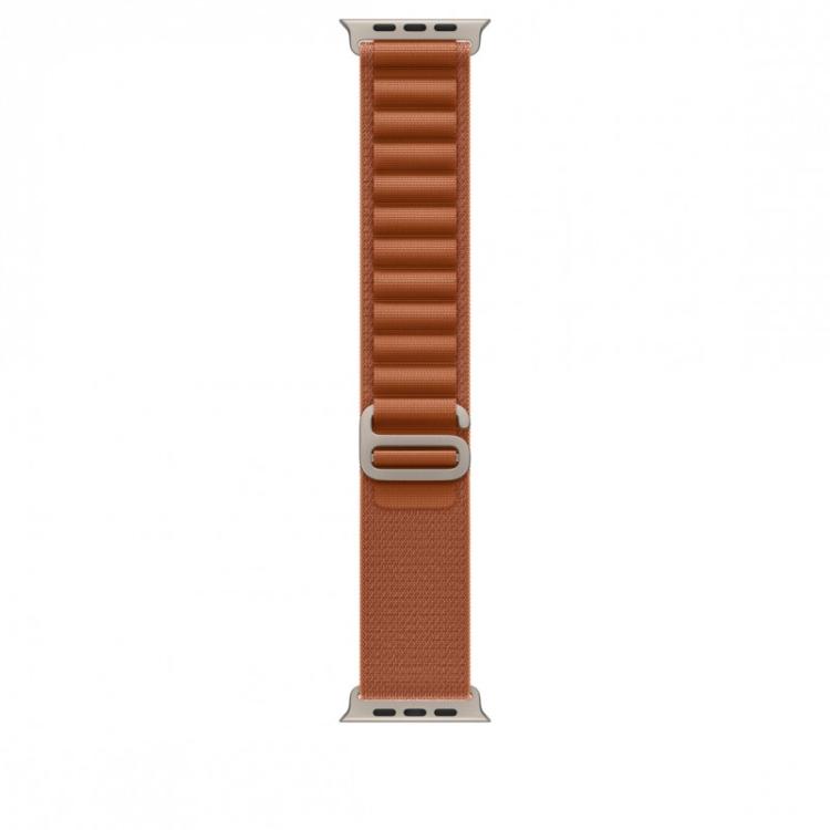 Apple - MFTC4ZM/A Accesorios para dispositivos vestibles inteligentes Grupo de rock Marrón Titanio, Poliéster, Spandex