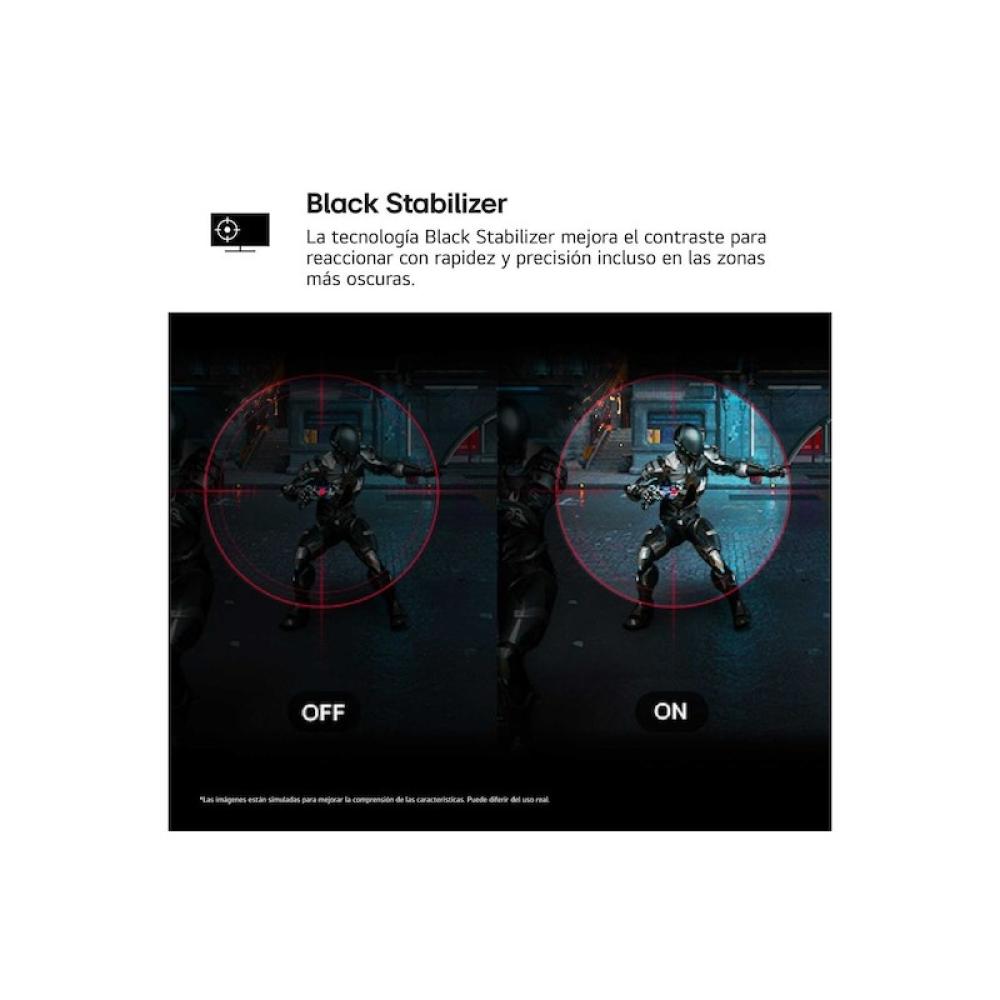 LG - 27G610A-B pantalla para PC 68,6 cm (27") 2560 x 1440 Pixeles Quad HD LCD Negro - 27G610A-B.AEUQ