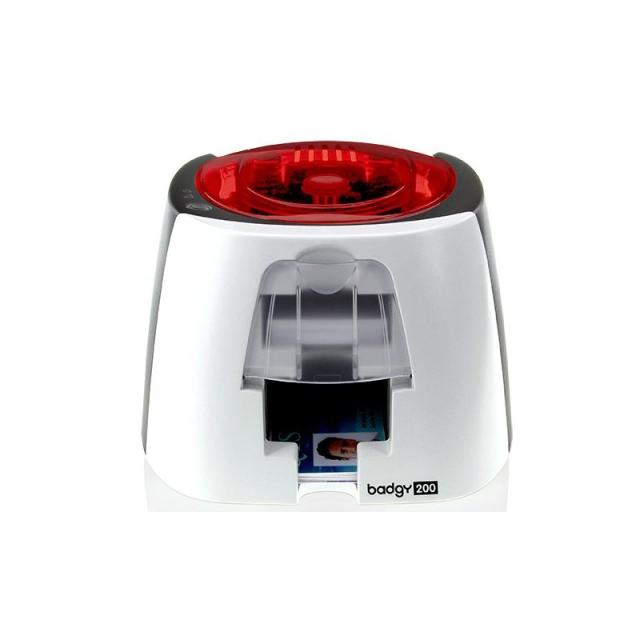 Evolis - Badgy200 impresora de tarjeta plástica Pintar por sublimación/Transferencia térmica Color 260 x 300 DPI