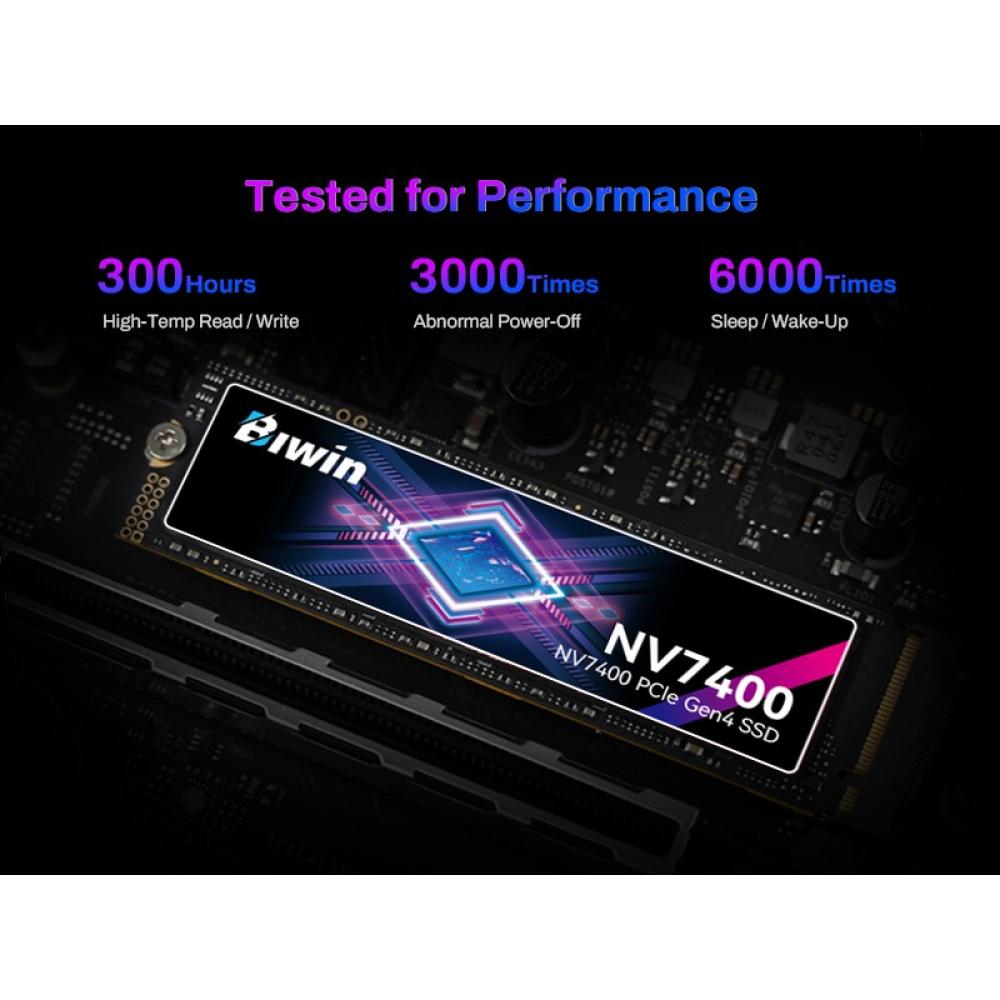 Biwin - NV7400 512 GB M.2 PCI Express 4.0 NVMe