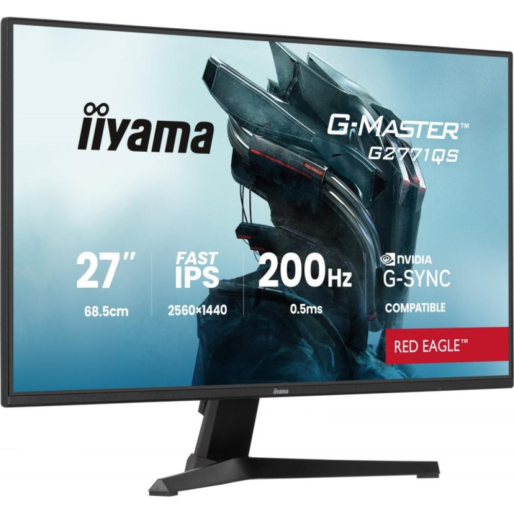 iiyama - G-MASTER G2771QS-B1 pantalla para PC 68,6 cm (27") 2560 x 1440 Pixeles Wide Quad HD Negro