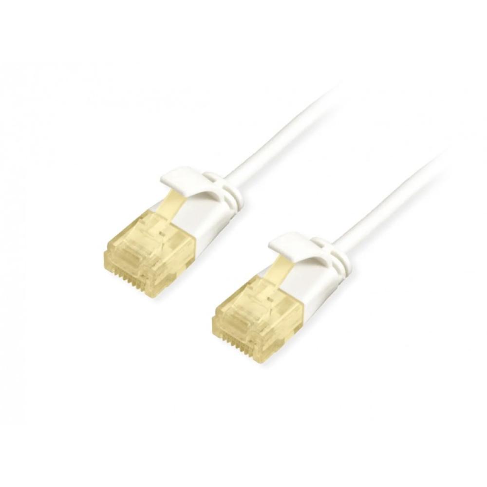 Equip - 626001 cable de red Blanco 0,25 m Cat6a U/UTP (UTP)