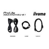 iiyama - ProLite XB2492HSU-B1 pantalla para PC 61 cm (24") 1920 x 1080 Pixeles Full HD LED Negro
