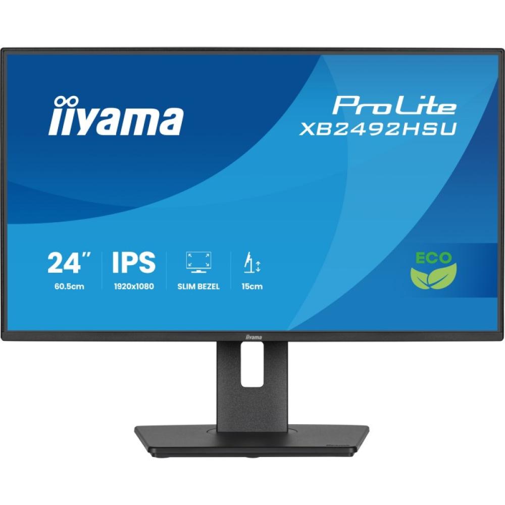 iiyama - ProLite XB2492HSU-B1 pantalla para PC 61 cm (24") 1920 x 1080 Pixeles Full HD LED Negro