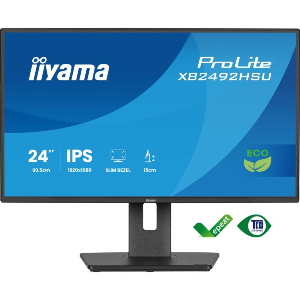 iiyama - ProLite XB2492HSU-B1 pantalla para PC 61 cm (24") 1920 x 1080 Pixeles Full HD LED Negro