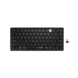 Kensington - Teclado compacto multidispositivo con tecnología inalámbrica dual