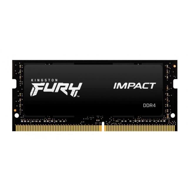 Kingston Technology - FURY 8GB 3200MT/s DDR4 CL20 SODIMM Impact