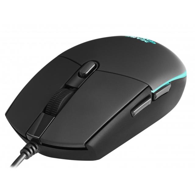 Mars Gaming - Combo RGB Teclado y Ratón, Diseño TKL, Layout Español, MCPTKLES, Color Negro