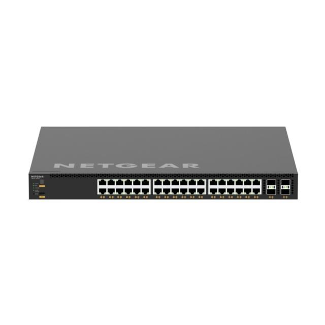 NETGEAR - M4350-36X4V Gestionado L3 10G Ethernet (100/1000/10000) Energía sobre Ethernet (PoE) 1U Negro
