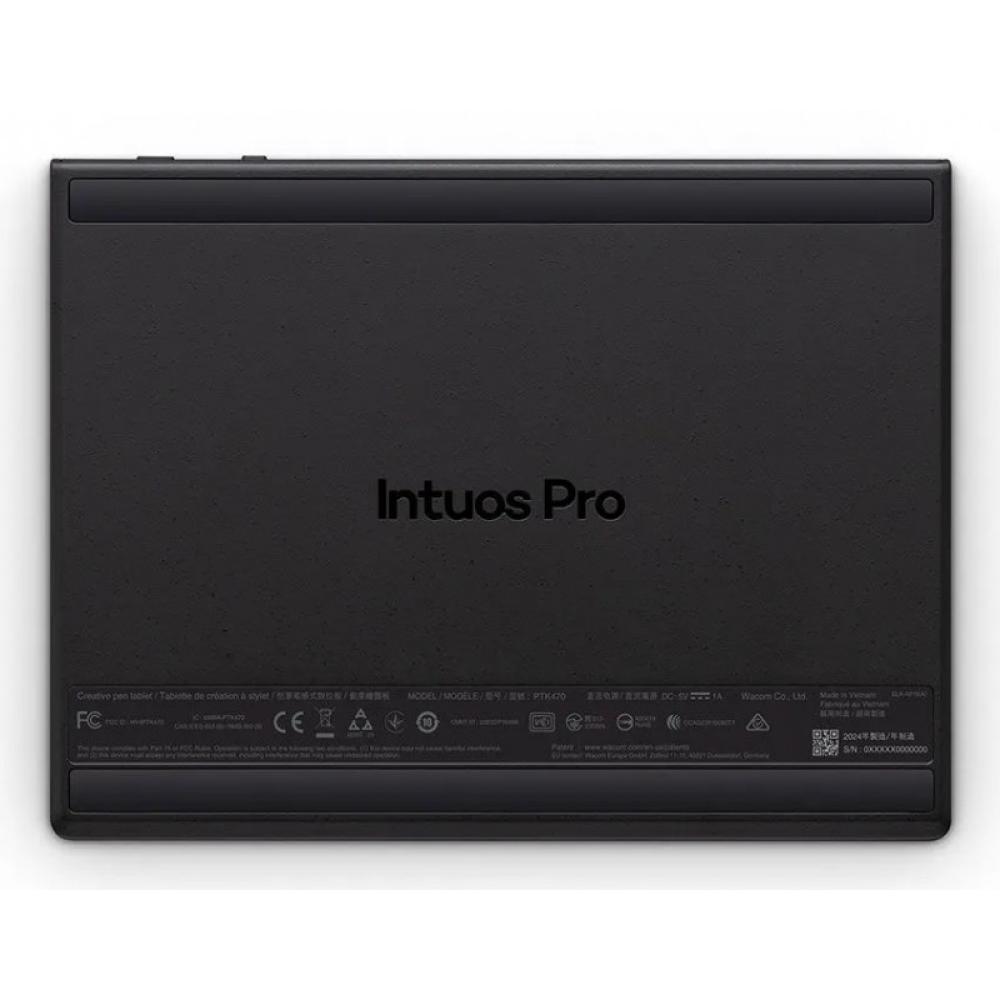 Wacom - Intuos Pro Small – 2025 tableta digitalizadora Negro 187 x 105 mm USB/Bluetooth