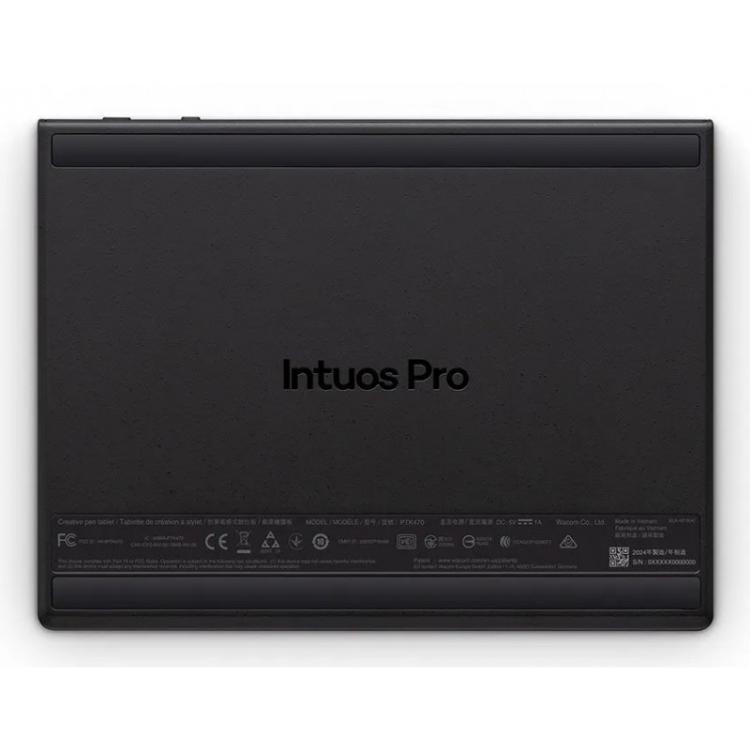 Wacom - Intuos Pro Small – 2025 tableta digitalizadora Negro 187 x 105 mm USB/Bluetooth