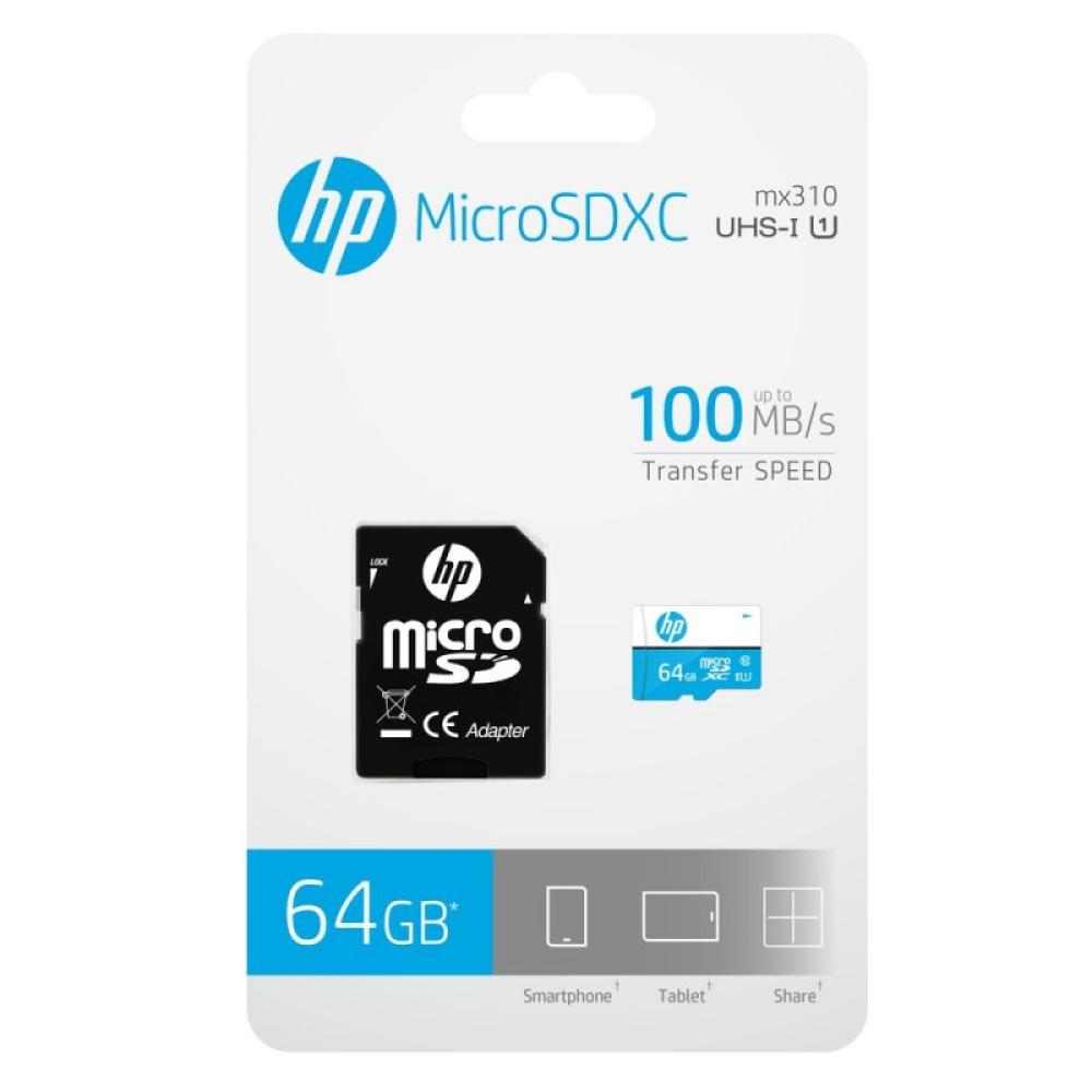 HP - HFUD064-1U1BA memoria flash 64 GB MicroSDXC UHS-I Clase 10