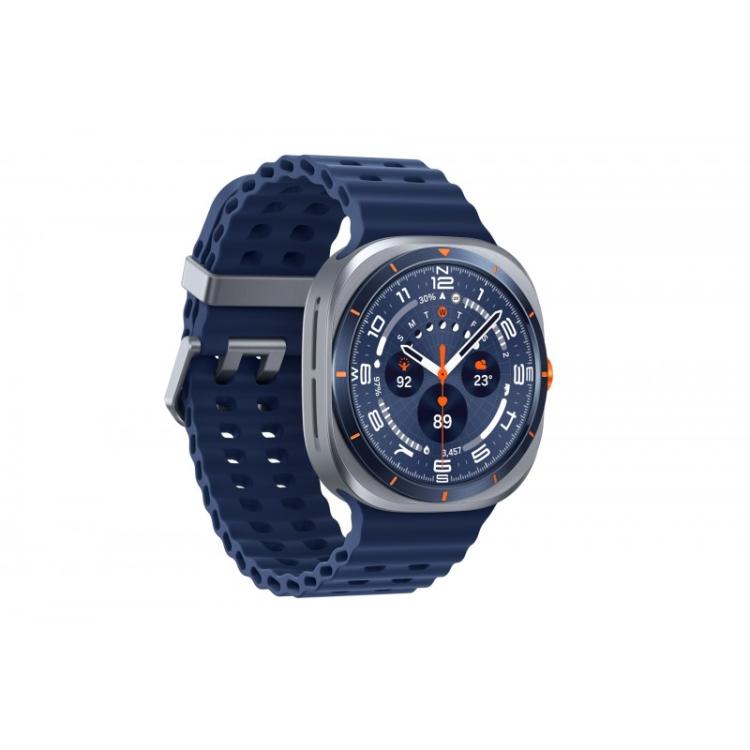 Samsung - Galaxy Watch Ultra 3,81 cm (1.5") AMOLED 47 mm Digital 480 x 480 Pixeles Pantalla táctil 4G Azul Wifi GPS (satélite)