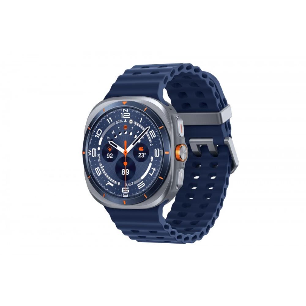 Samsung - Galaxy Watch Ultra 3,81 cm (1.5") AMOLED 47 mm Digital 480 x 480 Pixeles Pantalla táctil 4G Azul Wifi GPS (satélite)