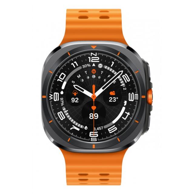 Samsung - Galaxy Watch Ultra 3,81 cm (1.5") AMOLED 47 mm Digital 480 x 480 Pixeles Pantalla táctil 4G Gris Wifi GPS (satélite)