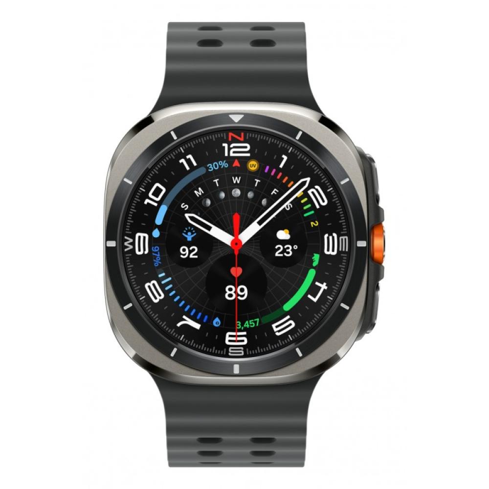 Samsung - Galaxy Watch Ultra 3,81 cm (1.5") AMOLED 47 mm Digital 480 x 480 Pixeles Pantalla táctil 4G Plata Wifi GPS (satélite)