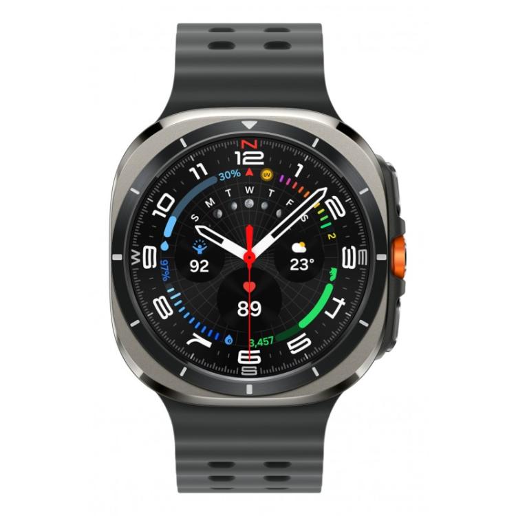 Samsung - Galaxy Watch Ultra 3,81 cm (1.5") AMOLED 47 mm Digital 480 x 480 Pixeles Pantalla táctil 4G Plata Wifi GPS (satélite)
