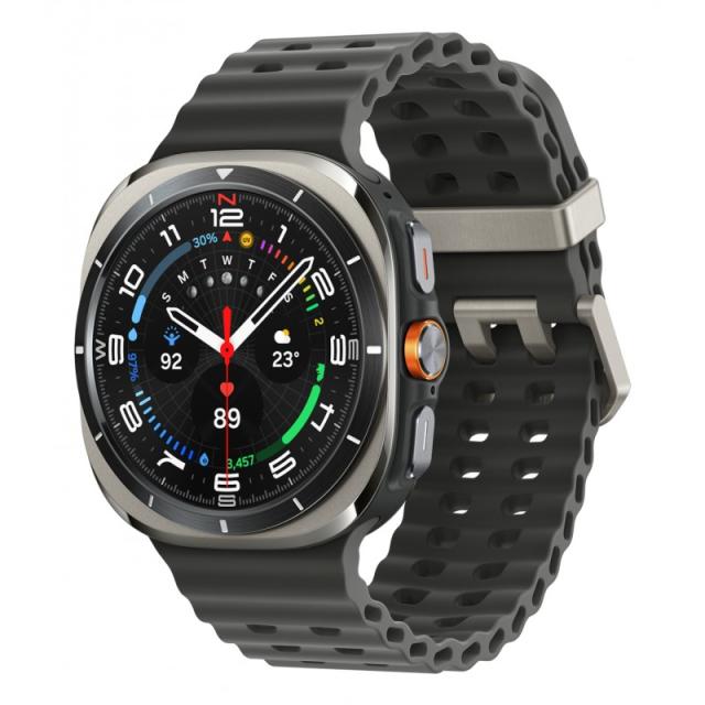 Samsung - Galaxy Watch Ultra 3,81 cm (1.5") AMOLED 47 mm Digital 480 x 480 Pixeles Pantalla táctil 4G Plata Wifi GPS (satélite)