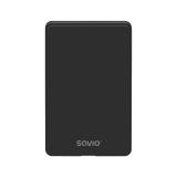 Savio - SAVAK-73 caja para disco duro externo Carcasa de disco duro/SSD Negro 2.5"
