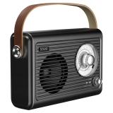 Savio - RS-01 radio Portátil Analógica Negro