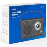 Savio - RS-01 radio Portátil Analógica Negro