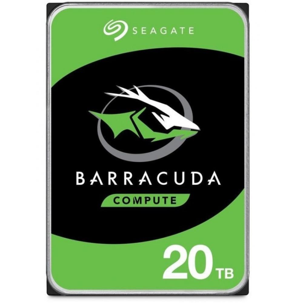 Seagate - Barracuda 20TB disco duro interno 7200 RPM 512 MB 3.5" SATA