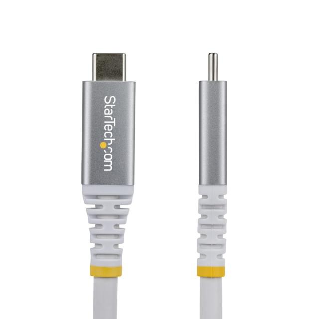 StarTech.com - Cable USB4 3m - Cable USB-C Certificado USB-IF - 20Gbps - PD 240W EPR - 4K120 - DP 1.4 - Cable USB Tipo C - Recub